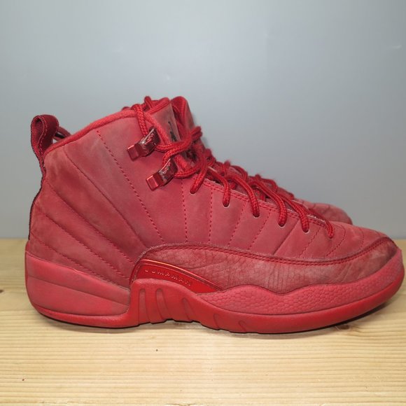 red retro 12 size 7